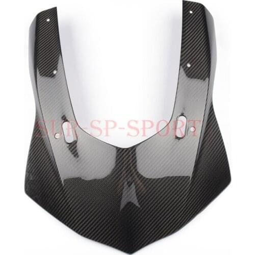 Front Head Fairing For Yamaha R1 2015 2016 2017 2018 Full Carbon Fiber 100% Twill