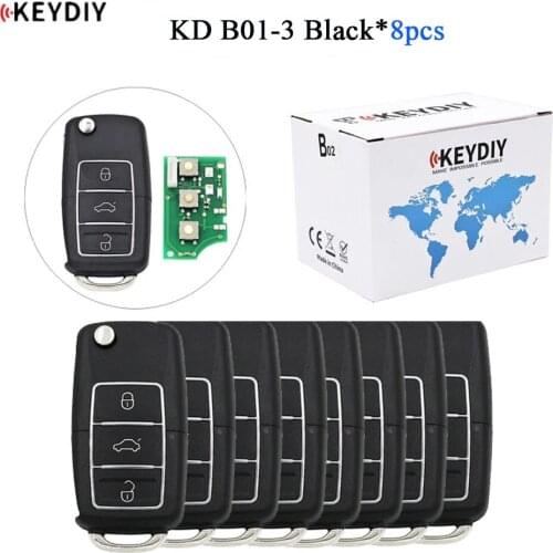 KD B01-3 8pcs KEYDIY Original KD B01-3 Luxury B series Remotes For KD900/MINI KD/URG200 Key Programmer B Series Remotes