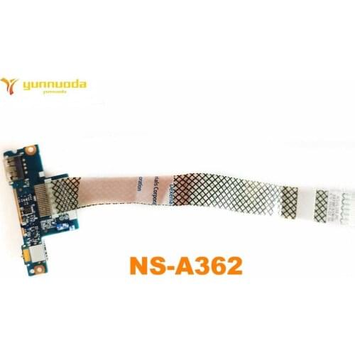 Original for LENOVO G50-80 SD CARD AUDIO USB BOARD W CABLE NS-A362 tested good free shipping