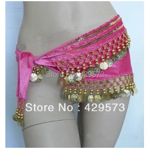 Popular Kids/children belly dance hip scarf