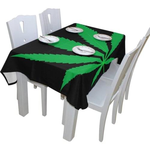Leaf Table Cloth Cover for Home Decor Dinner Kitchen Party