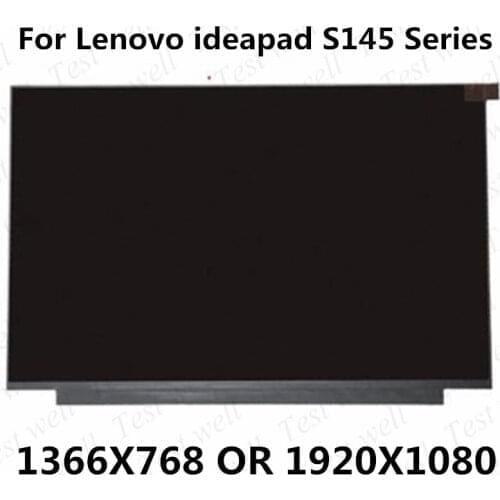 For Lenovo ideapad S145 S145-15IWL S145-15IGM S145-15AST S340-15IML 15.6 Slim LCD Screen 1366*768 FHD 1920*1080 eDP30pin Display