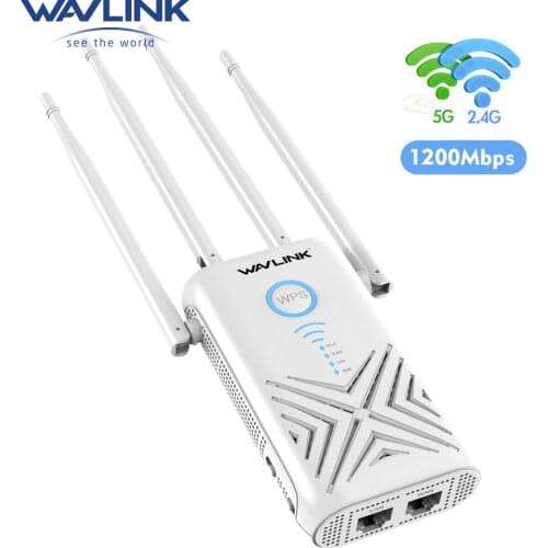 High Power Dual Band 5Ghz 1200Mbps Wi-fi Router/Repeater/Access Point Gigabit Wireless WiFi Range Wifi Signal Amplifier Wavlink