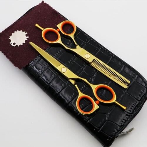 5.5 Inch Hair Scissors Professional Hairdressing Scissors Salon Products Hair shears Styling Tools hairdresser razor haircut