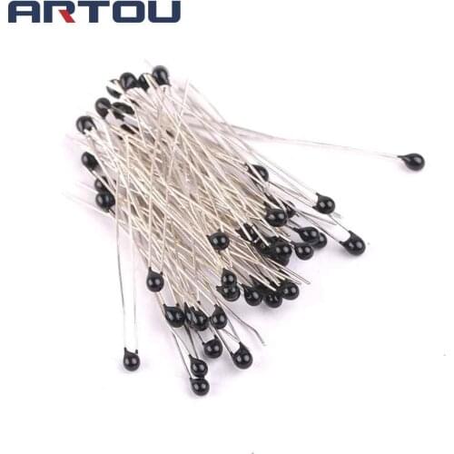 50PCS 10K OHM Thermistor Resistor NTC-MF52-103/3435 10K 3435+-5
