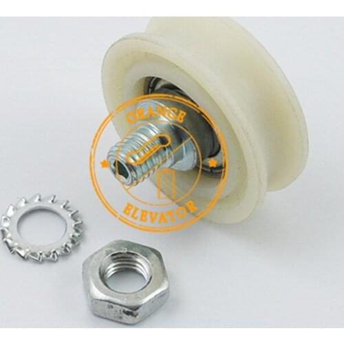10 Pieces Elevator Eccentric Door Hanger Roller OD46mm W16mm Bearing6001