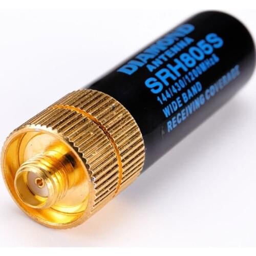 Thumb Antenna for Radio Walkie talkie 5cm Gain Short Antenna Dual Band UHF SMA-F for Baofeng UV-5R UV-82 BF-888S