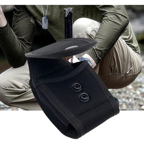 Practical Holster Outdoor Tactical Pouch Wear Resistant Handcuff Holder Nylon Sports Lightweight Waist Bag Portable Hunting