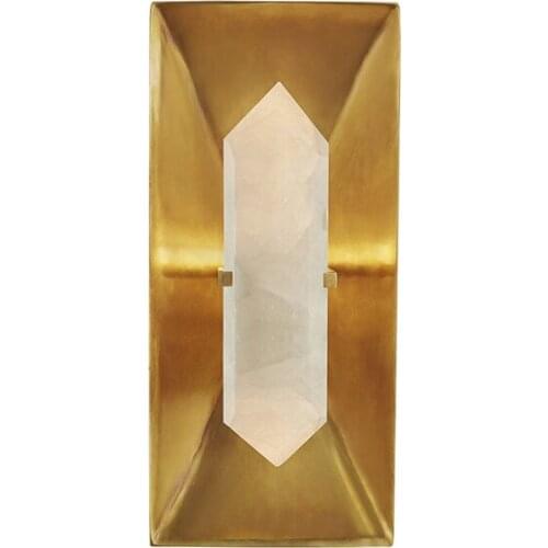 New bedroom marble wall lights luxury LED applique murale living room lamp