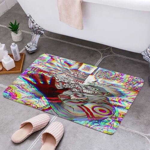 Sukuna Anti-slip Doormat Vacuuming Water Absorbing Kitchen Bedroon Bath Floor Mats Home Entrance Home Decora