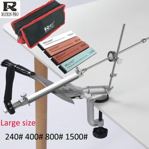 RUIXIN PRO4 Fixed angle sharpener knife sharpener professional diamond Large size knife stone RS diamond sharpening stone
