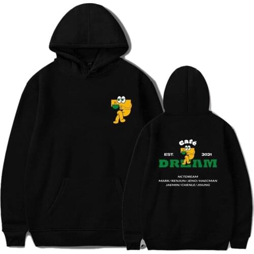 NCT Dream Hoodies Korean Kpop Style Print Men Women Solid Sweatshirt Streetwear Hooded Pullovers Casual Loose Sweater 2021
