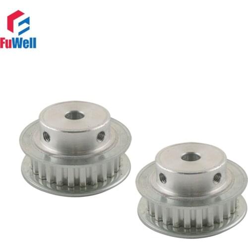 2pcs 25T XL Timing Pulley 5/6/6.35/7/8/10/12/12.7/14/15/16/17/20mm Inner Bore 11mm Belt Width Timing Belt Synchronous Pulleys