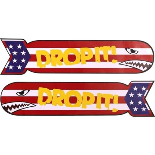 831C Graphic Stickers Decals for Canoe Kayak Fishing Surfboard Boat Reflective Decal