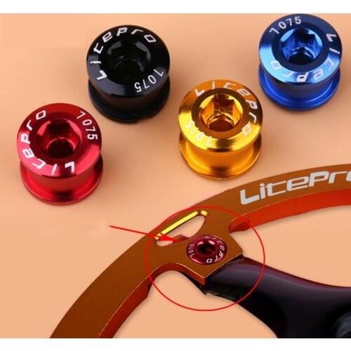 Aluminum Alloy Crankset Screw Crank Arm Bolt Crankset Fixing Bolt Crank Arm Screw For MTB Mountain Road Bike