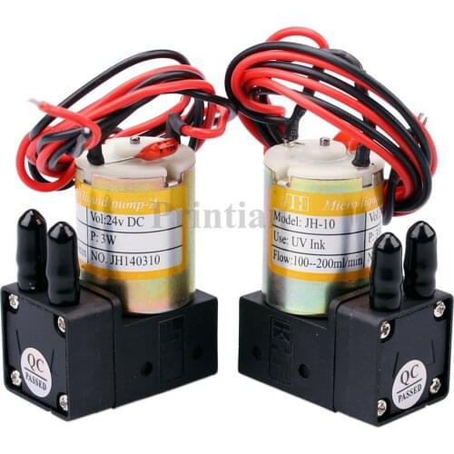 JH-10 DC 24V UV Ink Pump For UV Roll to Roll UV Flatbed Printer Spare Parts 3W 100-200ML/Min Galaxy Printer UV Pump