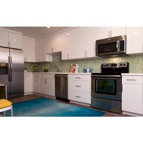 White gloss kitchens furniture