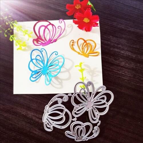 Metal Cutting Mould Butterfly Cutting Mold Paper Card Decoration Process Mark New Mold DIY Cutting