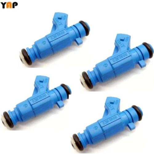 NEW FUEL INJECTOR (4) FOR FITFiat Bravo Brava Palio Punto Siena 1.2L L4 16V 0280155816 1999-2014