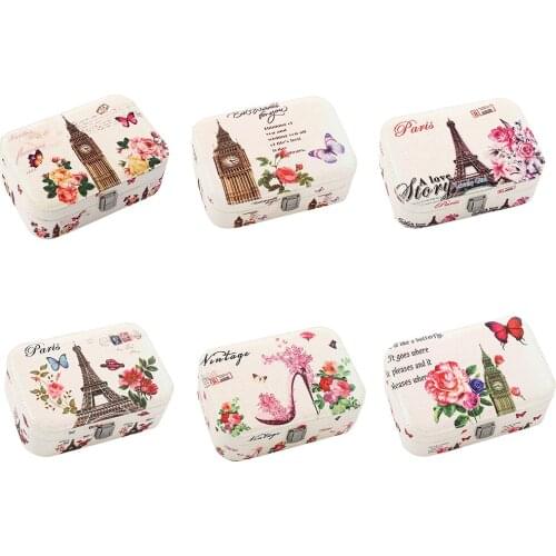 Prettyia PU Leather Jewelry Box Mirrored Display Case Tidy Organizer Holder