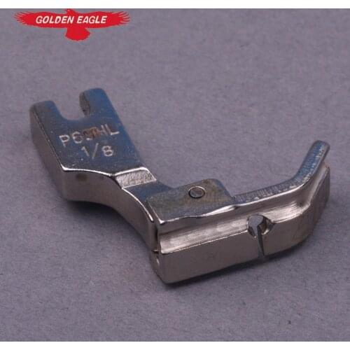 Industrial Sewing Machine Presser Foot Lockstitch Sewing Machine P69HL Commonly Left Rope Inlay Welt Presser Foot Rope Bag Rope