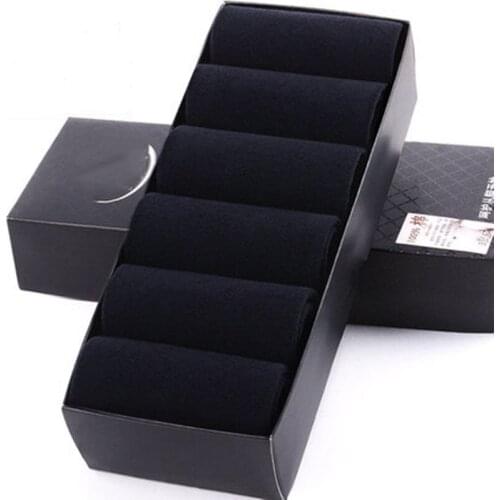 RUIN M06423 Mens Cotton Socks 6 Pairs For Four Seasons Deodorant Sweat-Absorbent Cotton Socks