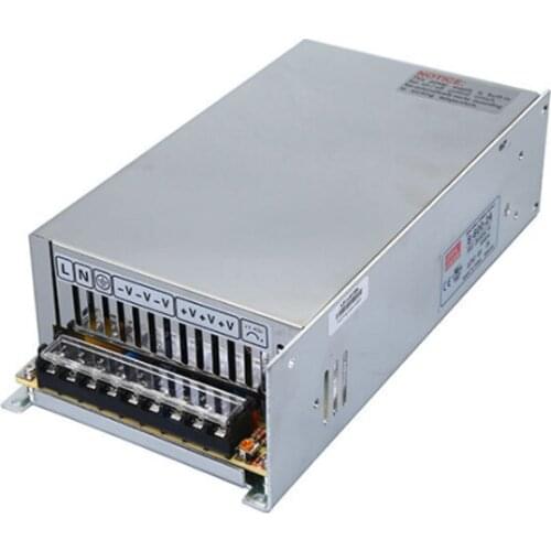 S-600-24V single group high power switching power supply, DC stabilized switching power supply, 24v waterproof transformer