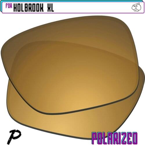 EZReplace Polarized Replacement Lenses for - Oakley Holbrook XL Sunglasses - Gunmetal P