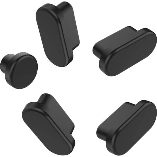 Anti Dust Dirt Plug for MacBook Pro 16" MacBook Air 13" 2018-2020 MacBook Pro 13 15 2020-2016, Silicone Port Plugs Cover Set