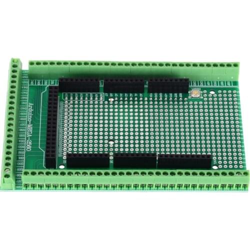 1Set Durable MEGA-2560 Prototype Screw Terminal Block Shield Board Female Header Sockets Kit