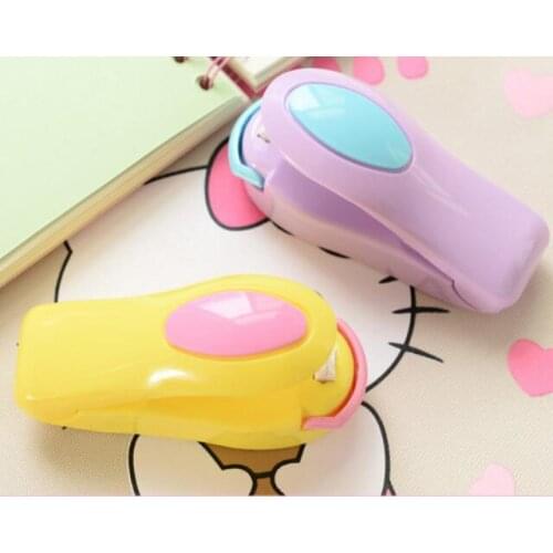 100pcs Portable Bag Clips Handheld Mini Electric Heat Sealing Machine Impulse Sealer Seal Packing Plastic Bag