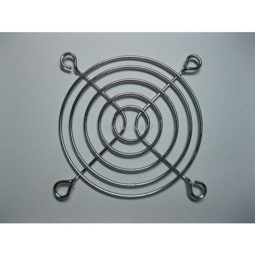 160 Pcs Per Lot DC Fan Grill Protector Finger Guard Silver Metal Used for 70x70mm Fan