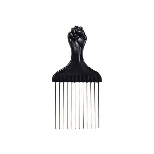 200pcs Black African American Pick Comb Hair Combs Afro Hair Comb For Hairdressing Styling Tool Hairbrush DHL