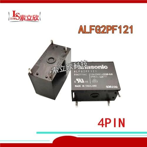 5pcs/LOT 100%Original New Solar power relay ALFG2PF121 12VDC 33A 12V 4PIN