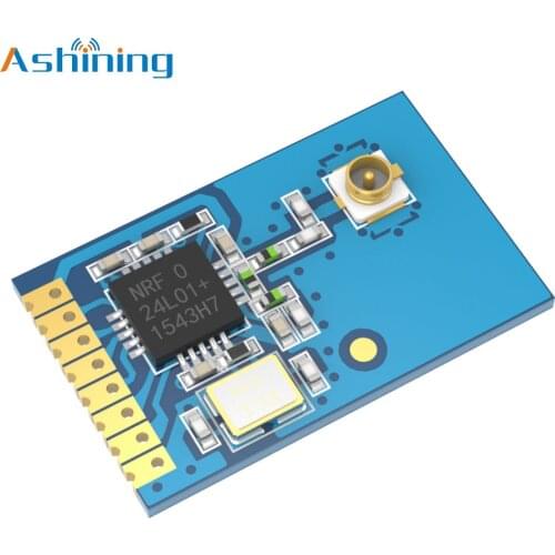 AS01-ML01IPX 0dBm 1mW 200m 2.4ghz Nrf24l01 Low Cost Radio Spi Rf Transceiver Module