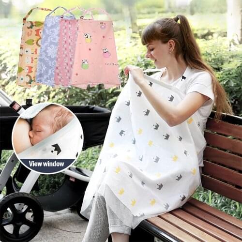Breathable Baby Feeding Nursing Covers Breastfeeding Poncho Cover Up Adjustable Privacy Apron Outdoors Nursing Towel Cloth