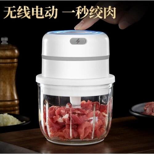Electric Stainless Steel Multi-Functional Meat Mincer, Mixing, Cooking, Beater, Small Meat Crusher