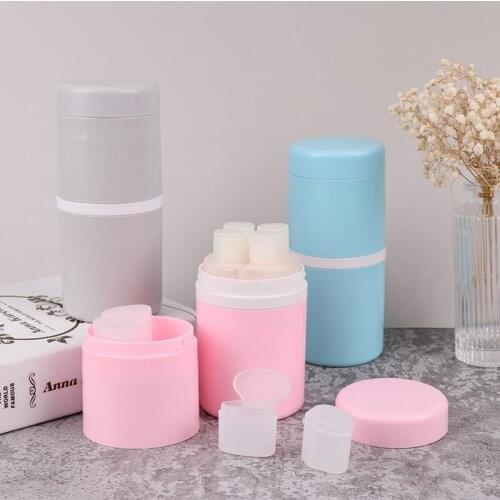 8-in-1 Travel Bottle Set Toiletries Refillable Liquid/Lotion/Cream Container Kit