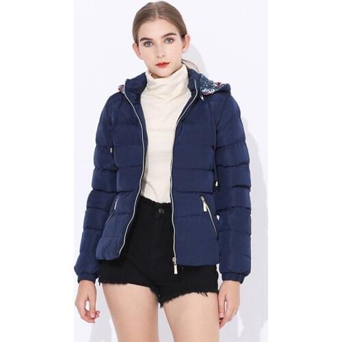 2020 New Asian Autumn Winter Retro Short Cotton Padded Jacket Thickened Burgundy Leisure Cotton Padded Coat High Quality
