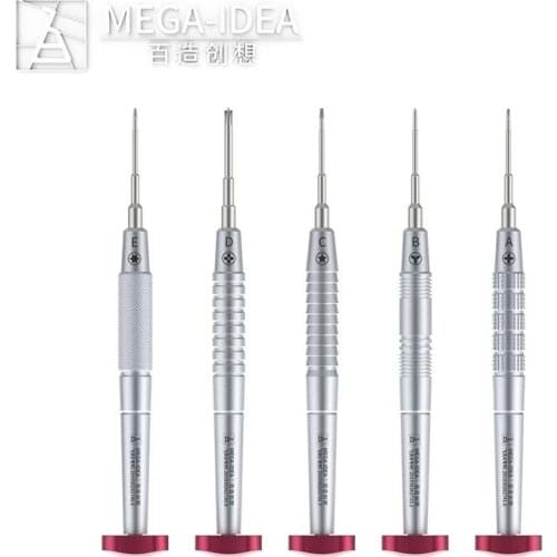 Qianli 2D screwdriver aviation aluminum handle anti-slip screwdriver Philips Y Convex Cross for iphone samsung disassembly tool