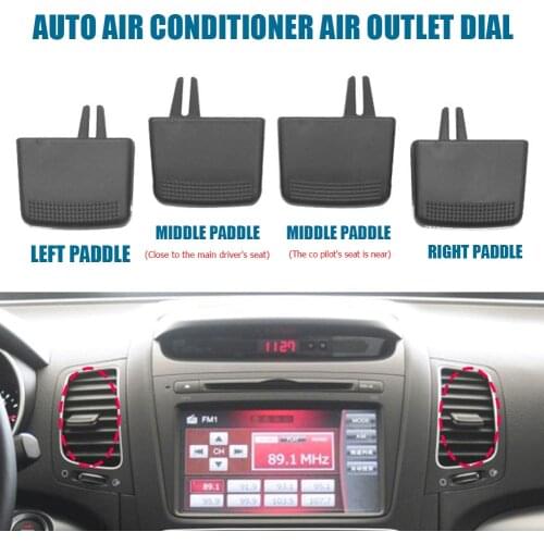 A/C Car Air Vent Auto Front Air Conditioning Air Vent Outlet Tab Clip Repair Kit For Kia Sorento 09-14 Car Vehicle Accessaries