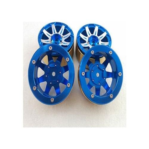 1/10 RC Rock Crawler Car Blue 1.9inch Emulation Wheels A TH01485-SMT4