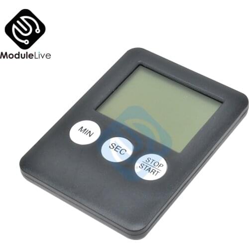 1PCS Magnetic Large LCD Digital Kitchen Timer with loud Alarm Count Up & Down Clock 100 Minutes