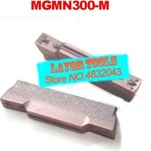 10PCS MGMN300 -M carbide turning insert,Changeable Internal Carbide Grooving Tips for Grooving Holder MGEHR & MGIVR,cnc,machine