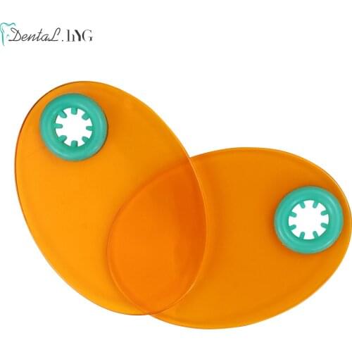 2pcs Dental Curing Lamp Shade Board Replacement Shield Plate Light Hood for Dental Curing Lighting Dentist Tools Accessories