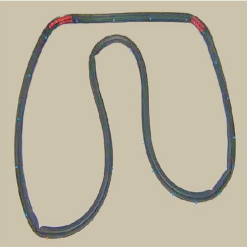6207107-P00，SEAL STRIP RR DOOR LH