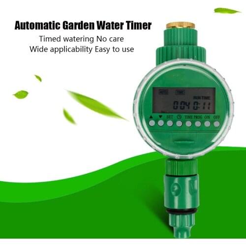 Automatic Watering Timer Irrigation Timer Ball Valve Electronic Irrigation Controller Water Timer For Garden Watering System