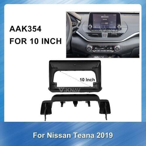 Car radio frame Fascia for NISSAN Teana 2019 Stereo GPS navigation dash mount kit car accessories player Frame Stereo receiver