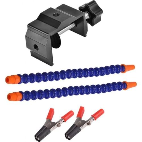 DIY Welding Stand Work Maintenance Desk Clamp Metal Base 2 Helping Hands