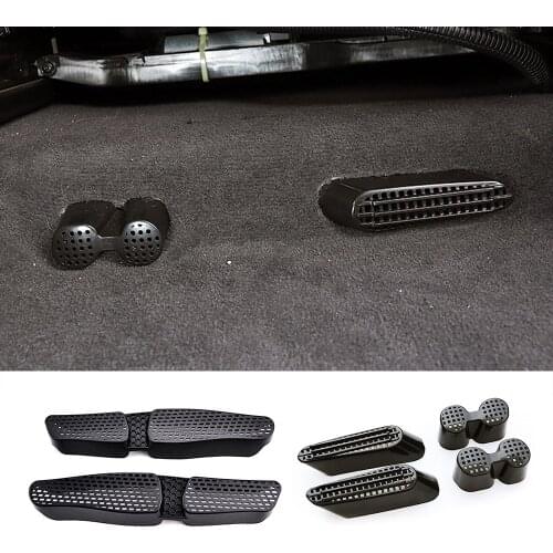 For Volkswagen VW Passat B7 B8 CC 2008-2020 Under Seat Floor AC Air Conditioner Vent Outlet Grille Protective Cover Car Trim